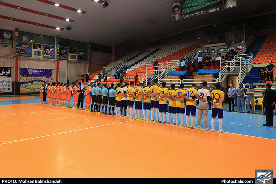 لیگ برتر فوتسال / فرش آرا مشهد و مس سونگون / عکس: محسن بخشنده / شهرآرا