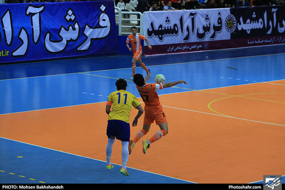 لیگ برتر فوتسال / فرش آرا مشهد و مس سونگون / عکس: محسن بخشنده / شهرآرا