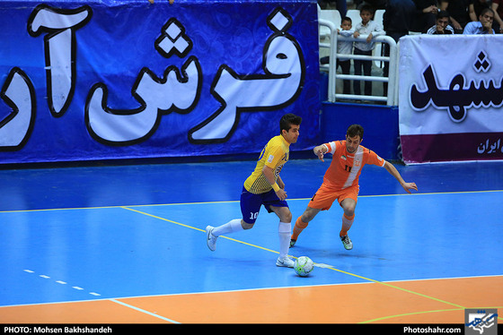 لیگ برتر فوتسال / فرش آرا مشهد و مس سونگون / عکس: محسن بخشنده / شهرآرا