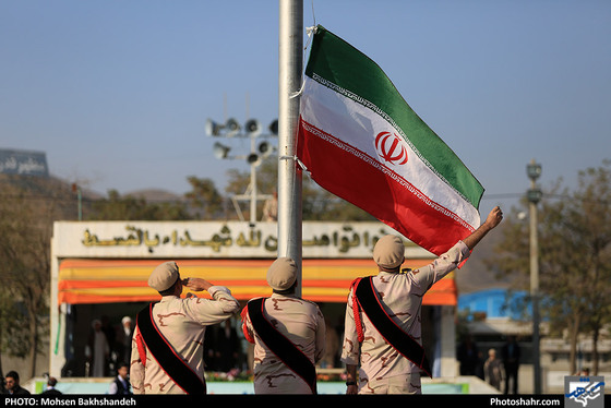 مراسم صبحگاه مشترک ناجا / عکس: محسن بخشنده /  شهرآرا