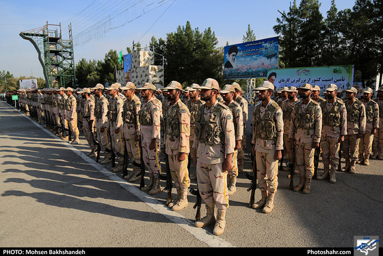 مراسم صبحگاه مشترک ناجا / عکس: محسن بخشنده /  شهرآرا