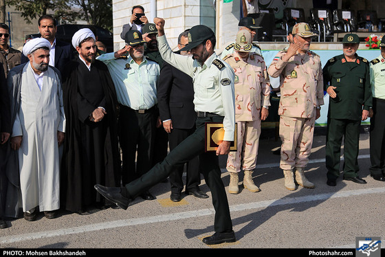 مراسم صبحگاه مشترک ناجا / عکس: محسن بخشنده /  شهرآرا