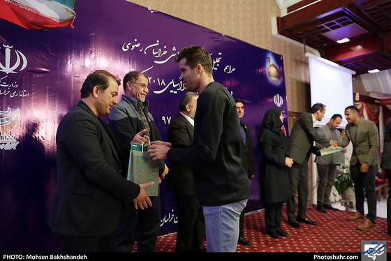 تجلیل از ورزشکاران بازی‌های آسیایی و پارا آسیایی جاکارتا / عکس: محسن بخشنده / شهرآرا