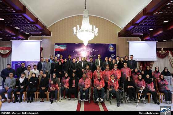 تجلیل از ورزشکاران بازی‌های آسیایی و پارا آسیایی جاکارتا / عکس: محسن بخشنده / شهرآرا