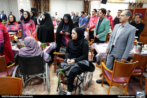 تجلیل از ورزشکاران مسابقات آسیایی و پارآسیایی جاکارتا عکس: محسن بخشنده / شهرآرا