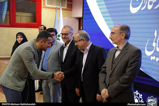 تجلیل از ورزشکاران مسابقات آسیایی و پارآسیایی جاکارتا عکس: محسن بخشنده / شهرآرا