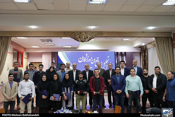 تجلیل از ورزشکاران مسابقات آسیایی و پارآسیایی جاکارتا عکس: محسن بخشنده / شهرآرا