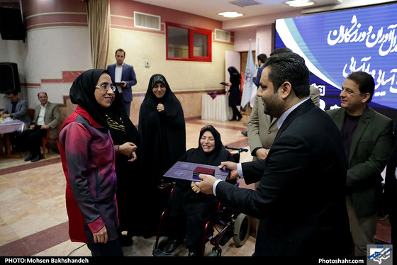 تجلیل از ورزشکاران مسابقات آسیایی و پارآسیایی جاکارتا عکس: محسن بخشنده / شهرآرا