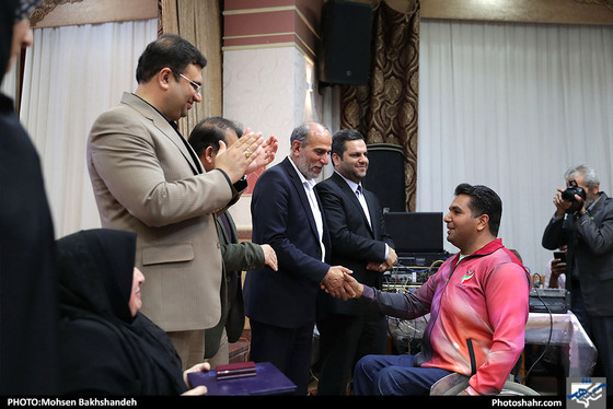 تجلیل از ورزشکاران مسابقات آسیایی و پارآسیایی جاکارتا عکس: محسن بخشنده / شهرآرا