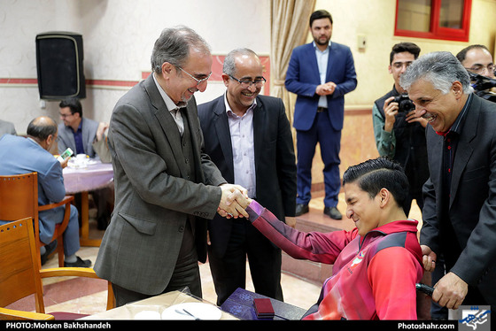 تجلیل از ورزشکاران مسابقات آسیایی و پارآسیایی جاکارتا عکس: محسن بخشنده / شهرآرا