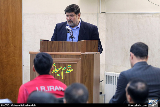 دیدار قهرمانان خراسانی مسابقات آسیایی و پارآسیایی جاکارتا با امام جمعه مشهد / عکس: محسن بخشنده / شهرآرا