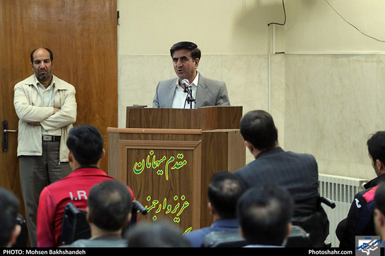 دیدار قهرمانان خراسانی مسابقات آسیایی و پارآسیایی جاکارتا با امام جمعه مشهد / عکس: محسن بخشنده / شهرآرا