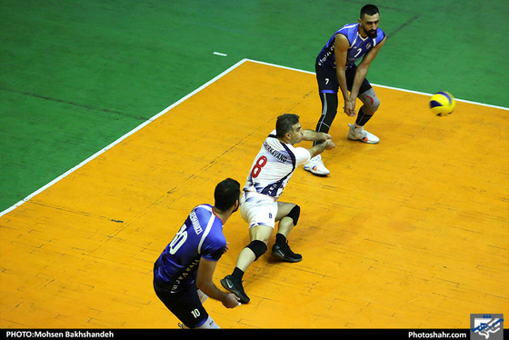 لیگ برتر والیبال / پیام خراسان و شهرداری ورامین / عکس: محسن بخشنده / شهرآرا