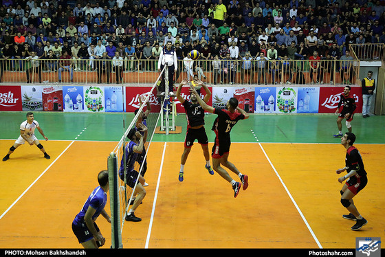 لیگ برتر والیبال / پیام خراسان و شهرداری ورامین / عکس: محسن بخشنده / شهرآرا