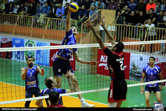 لیگ برتر والیبال / پیام خراسان و شهرداری ورامین / عکس: محسن بخشنده / شهرآرا