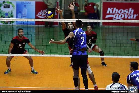 لیگ برتر والیبال / پیام خراسان و شهرداری ورامین / عکس: محسن بخشنده / شهرآرا