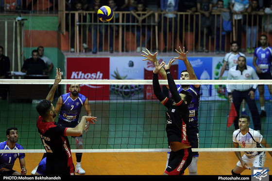 لیگ برتر والیبال / پیام خراسان و شهرداری ورامین / عکس: محسن بخشنده / شهرآرا