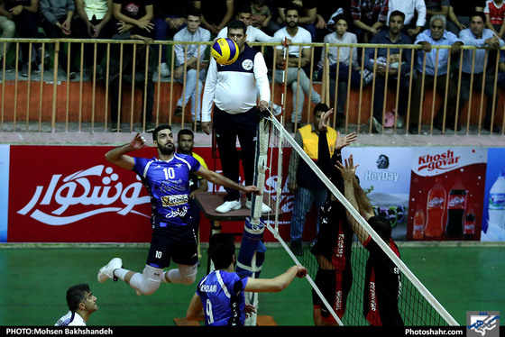 لیگ برتر والیبال / پیام خراسان و شهرداری ورامین / عکس: محسن بخشنده / شهرآرا