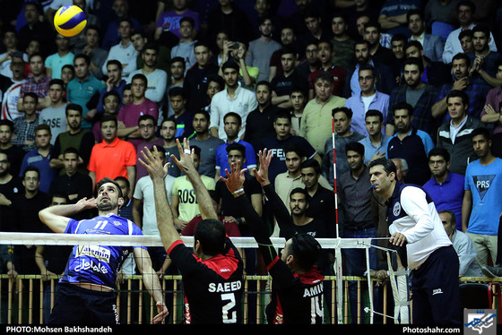 لیگ برتر والیبال / پیام خراسان و شهرداری ورامین / عکس: محسن بخشنده / شهرآرا