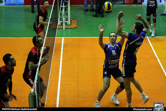 لیگ برتر والیبال / پیام خراسان و شهرداری ورامین / عکس: محسن بخشنده / شهرآرا