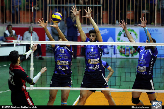 لیگ برتر والیبال / پیام خراسان و شهرداری ورامین / عکس: محسن بخشنده / شهرآرا
