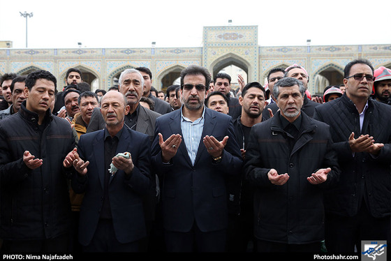 تشییع پیکر آتش نشان فداکار / عکس: نیما نحف زاده / شهرآرا
