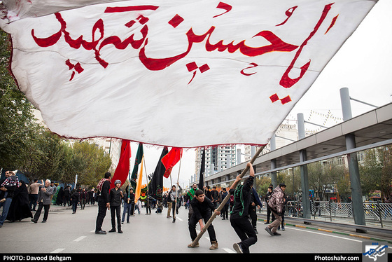 عزاداری روز اربعین در مشهد / عکس: داوود بهگام / شهرآرا
