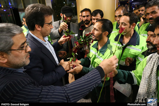 بازگشت خادمان حسینی به مشهد الرضا / عکس: داود بهگام / شهرآرا