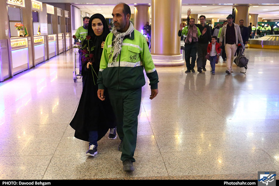 بازگشت خادمان حسینی به مشهد الرضا / عکس: داود بهگام / شهرآرا