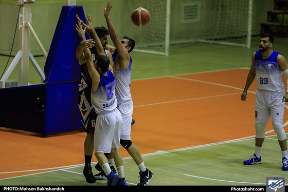 لیگ برتر بسکتبال مسابقه آویژه صنعت پارسای مشهد و شهرداری گرگان / عکس: محسن بخشنده / شهرآرا