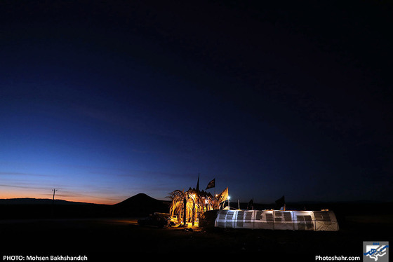زائران پیاده / عکس: محسن بخشنده / شهرآرا