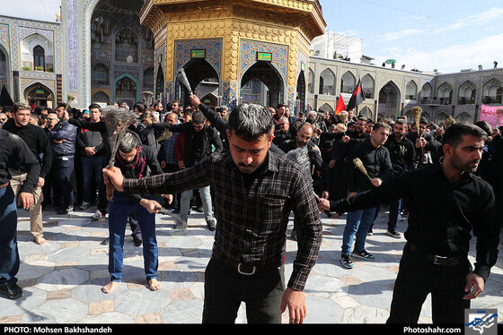 عزاداری 28 صفر در حرم امام رضا (ع) / عکس: محسن بخشنده / شهرآرا