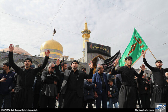 عزاداری 28 صفر در حرم امام رضا (ع) / عکس: محسن بخشنده / شهرآرا