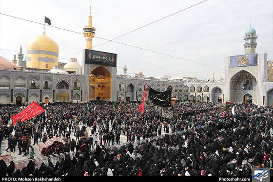 عزاداری 28 صفر در حرم امام رضا (ع) / عکس: محسن بخشنده / شهرآرا
