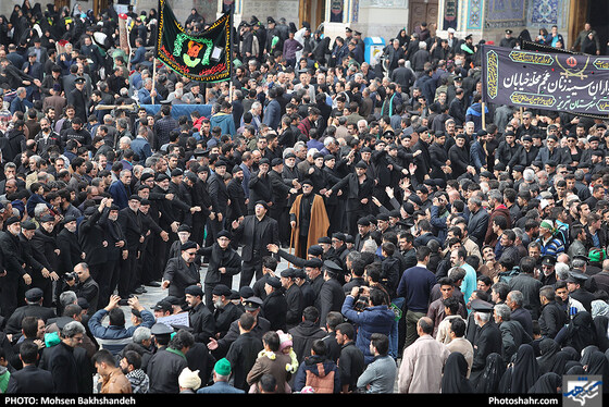 عزاداری 28 صفر در حرم امام رضا (ع) / عکس: محسن بخشنده / شهرآرا