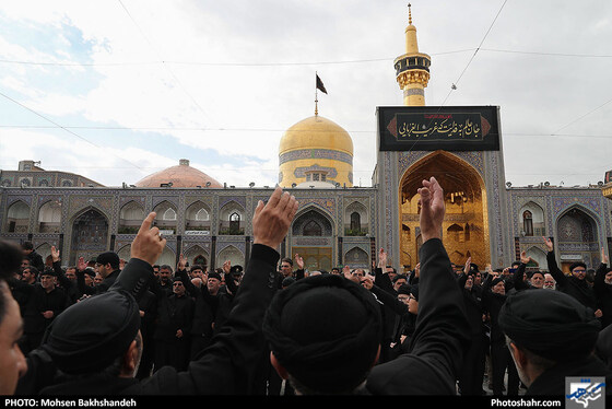 عزاداری 28 صفر در حرم امام رضا (ع) / عکس: محسن بخشنده / شهرآرا