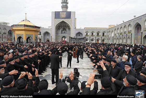 عزاداری 28 صفر در حرم امام رضا (ع) / عکس: محسن بخشنده / شهرآرا