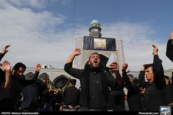 عزاداری 28 صفر در حرم امام رضا (ع) / عکس: محسن بخشنده / شهرآرا