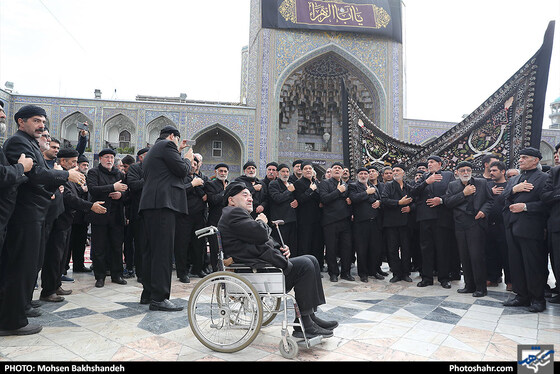 عزاداری 28 صفر در حرم امام رضا (ع) / عکس: محسن بخشنده / شهرآرا