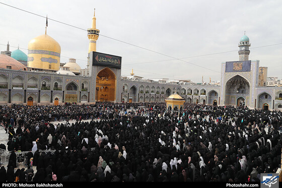 عزاداری 28 صفر در حرم امام رضا (ع) / عکس: محسن بخشنده / شهرآرا