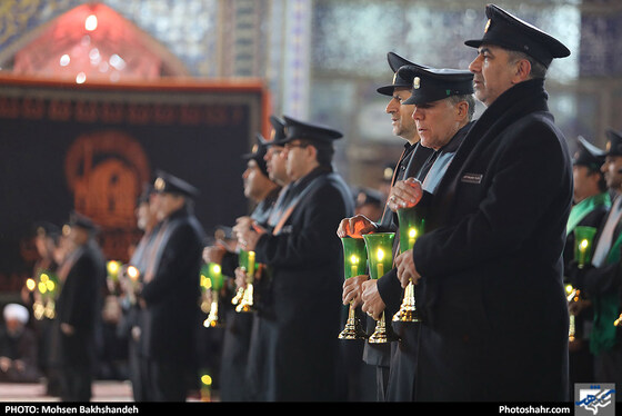 خطبه خوانی شب شهادت امام رضا (ع) / عکس: محسن بخشنده / شهرآرا