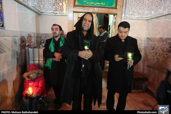 خطبه خوانی شب شهادت امام رضا (ع) / عکس: محسن بخشنده / شهرآرا