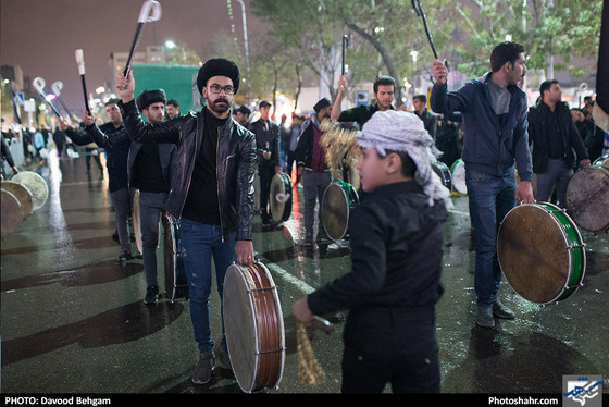 عزاداری شب شهادت امام رضا (ع) / عکس: داود بهگام / شهرآرا