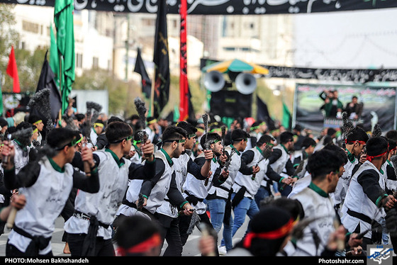 مراسم عزاداری شهادت امام رضا (ع) در حرم مطهر رضوی / عکس: محسن بخشنده / شهرآرا