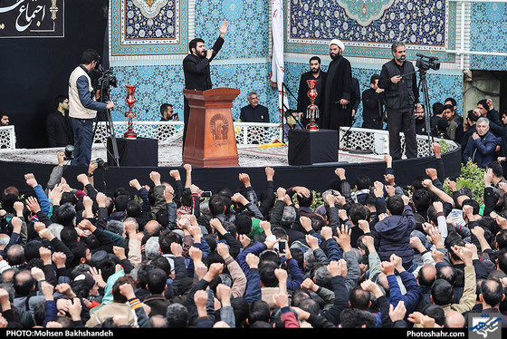 مراسم عزاداری شهادت امام رضا (ع) در حرم مطهر رضوی / عکس: محسن بخشنده / شهرآرا