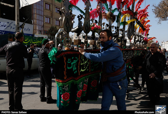 مراسم عزاداری شهادت امام رضا (ع) / عکس: ساناز صفائی  / شهرآرا