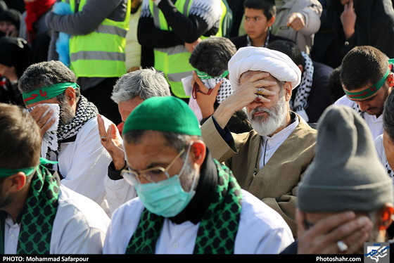 استقبال از طولانی ترین کاروان پیاده روی اربعین / عکس: محمد صفرپور / شهرآرا