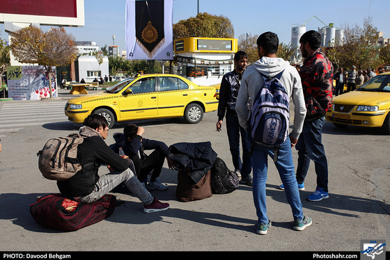 بازگشت زائران امام رضا (ع) از مشهد / عکس: داود بهگام / شهرآرا