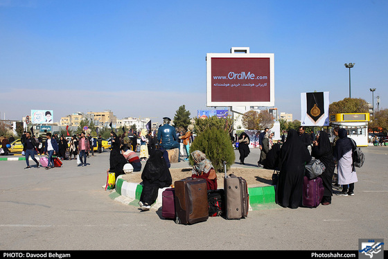 بازگشت زائران امام رضا (ع) از مشهد / عکس: داود بهگام / شهرآرا