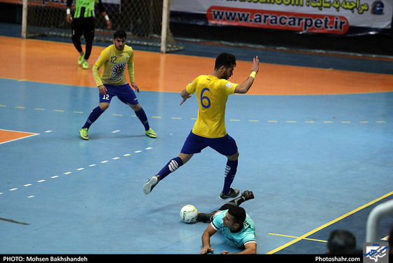 لیگ برتر فوتسال / فرش آرا مشهد و اهورا بهبهان / عکاس : محسن بخشنده /شهرآرا
